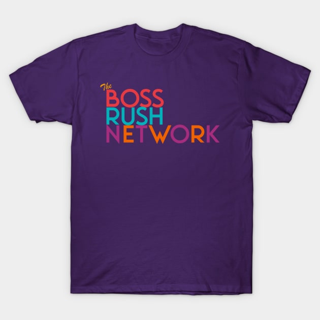 Boss Rush Network Logo (Asian and Pacific Islander Heritage) T-Shirt by Boss Rush Media | Boss Rush Network